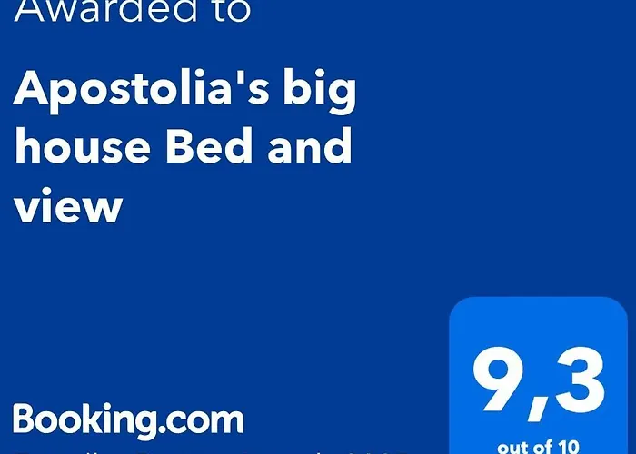 Apostolia's Big House Bed And View Venkovský dům *