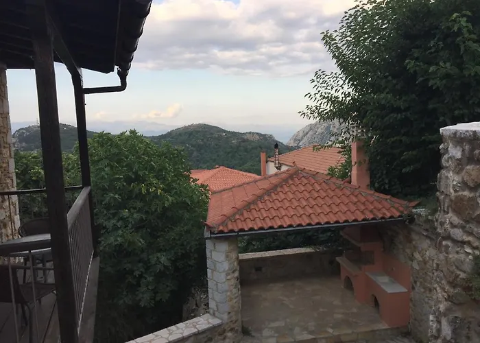 Landhuis Apostolia's Big House Bed And View Anavryti