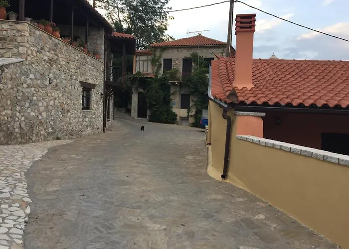 Apostolia's Big House Bed And View Landhuis Anavryti